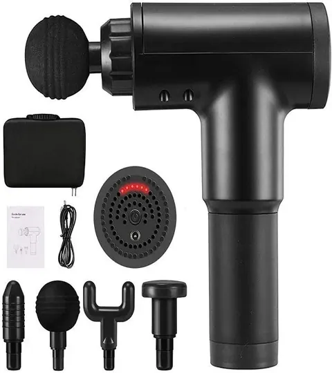 Multicolor Professional Facial & Body Massage Gun — image 1